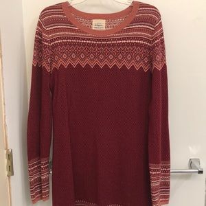 Christmas sweater dress
